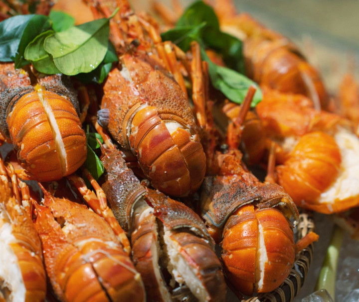 Tôm hùm của nhà hàng Market 39 - Intercontinental Hotel. (Ảnh: B.L)