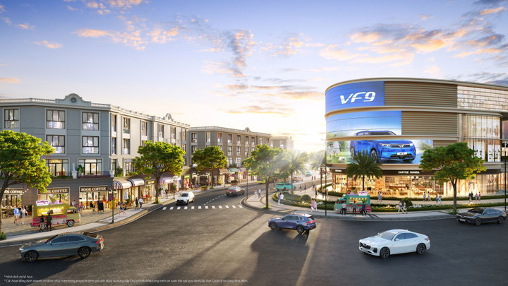 Phân khu Đảo Vua nằm kế cận “thiên đường hàng hiệu” Vincom Mega Mall.