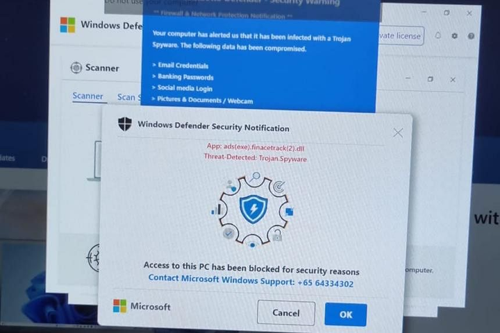 Thông báo gọi điện tới số lạ. (Ảnh minh họa: ST)