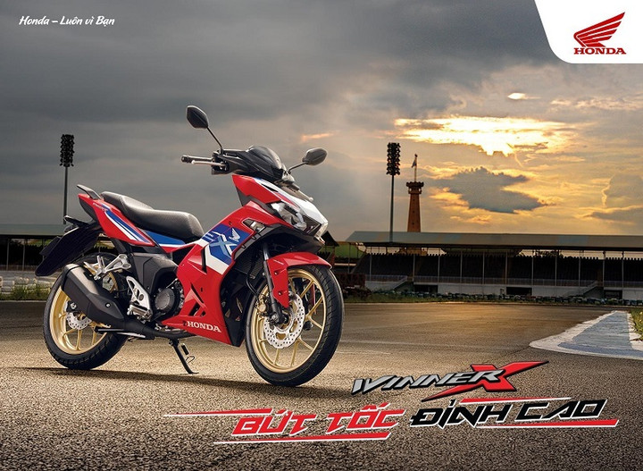 Honda Winner X phiên bản thể thao. (Ảnh: Honda)