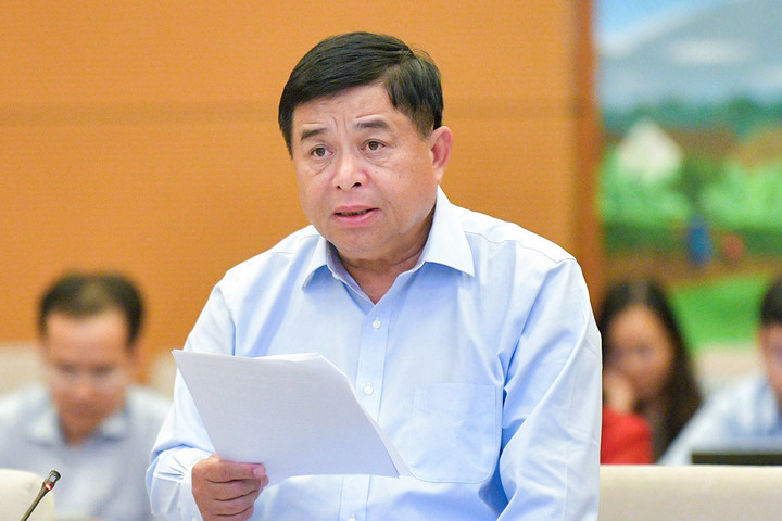 Bộ trưởng Kế hoạch và Đầu tư Nguyễn Chí Dũng. (Ảnh:quochoi.vn)