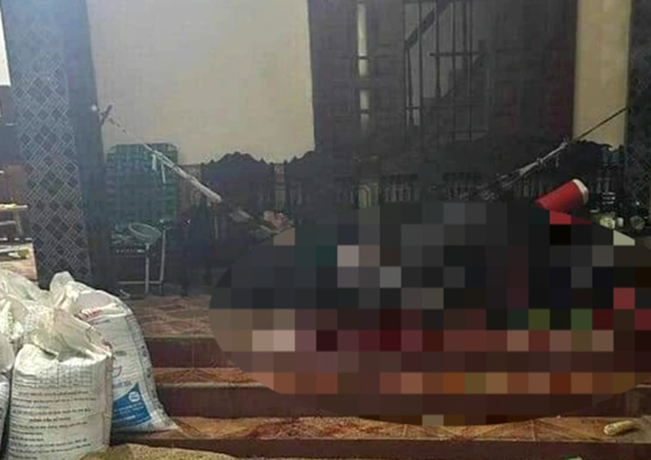 Hiện trường nơi xảy ra án mạng