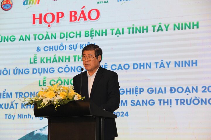 Ông Trần Văn Chiến - Phó Chủ tịch UBND tỉnh Tây Ninh.