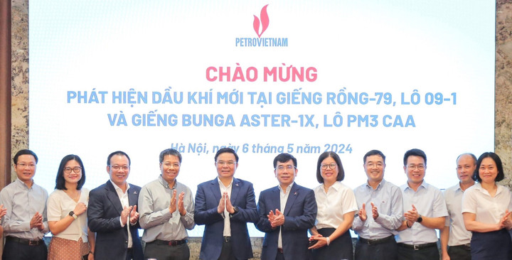 Petro Vietnam công bố 2 phát hiện dầu khí mới tại mỏ Rồng và mỏ Bunga Aster.