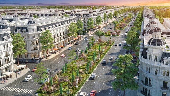 Shophouse Danko Avenue với thiết kế hợp lý, đa công năng.