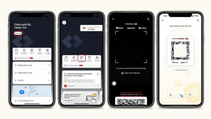 Hướng dẫn cách gửi mã QR ngân hàng nhận tiền đơn giản - 3