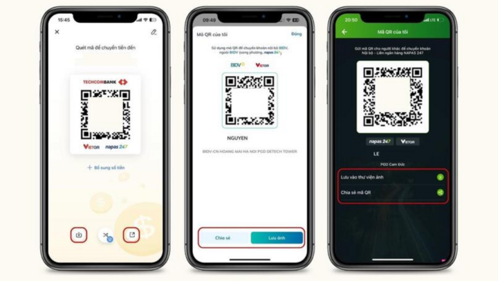 Hướng dẫn cách gửi mã QR ngân hàng nhận tiền đơn giản - 4
