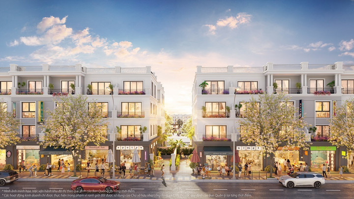 Chủ đầu tư hỗ trợ hoàn thiện mặt ngoài và tầng 1 cơ bản để các khách thuê có thể đến kinh doanh ngay.