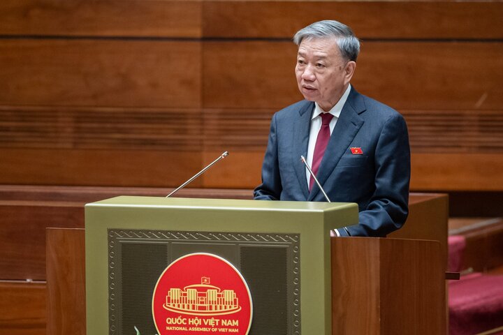 Bộ trưởng Bộ Công an Tô Lâm.