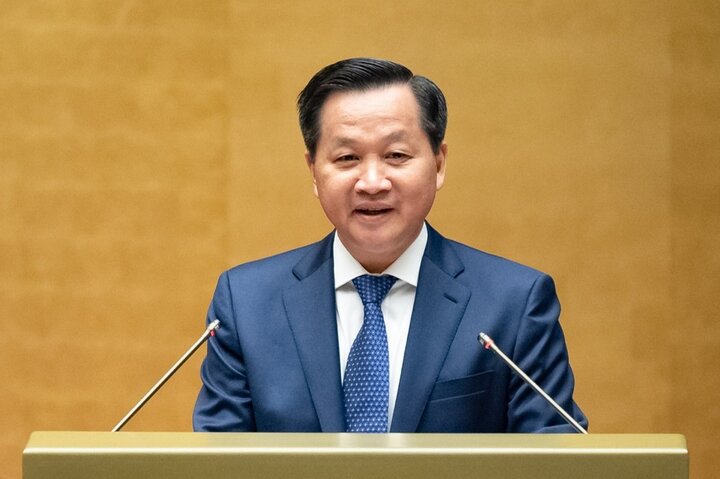 Phó Thủ tướng Lê Minh Khái. (Ảnh: Quốc hội)