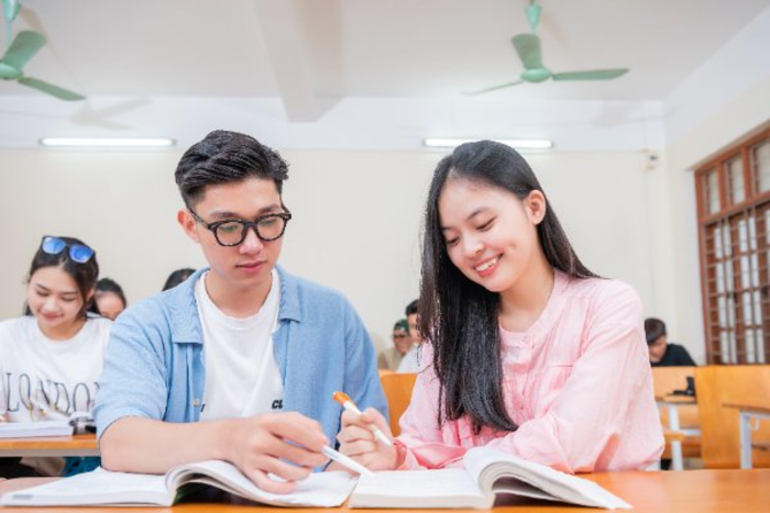 Sinh viên ngành Truyền thông đa phương tiện.