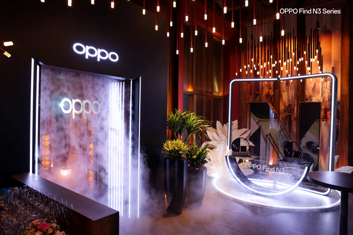 Đêm tiệc ra mắt Oppo Find N3. (Ảnh: Oppo)