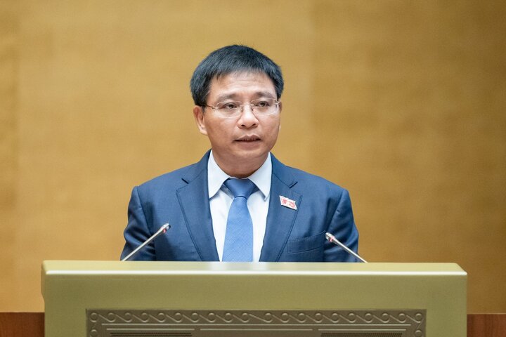 Bộ trưởng Nguyễn Văn Thắng. (Ảnh: quochoi.vn)