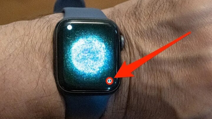 Biểu tượng chữ i trên Apple Watch.