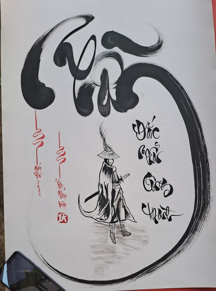 Cậu bé lớp 4 ở Đắk Lắk 'gây mê' trên TikTok nhờ tài vẽ tranh đẹp mê ly - 10