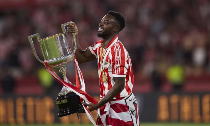 Inaki Williams từng có giai đoạn ra sân trong mọi trận đấu La Liga trong 6 năm liên tiếp (2017-2023)