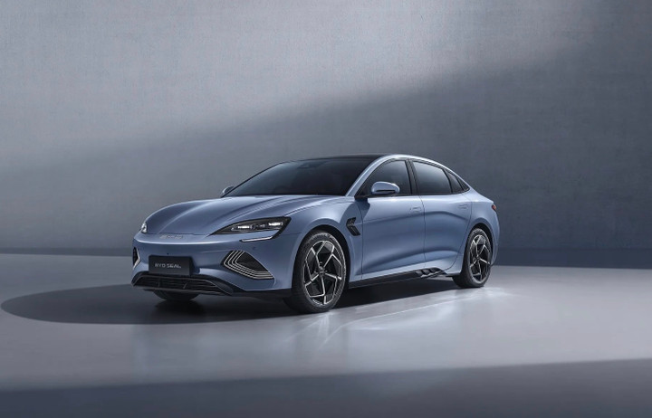 BYD Seal thuộc phân khúc sedan hạng D. (Ảnh: BYD)