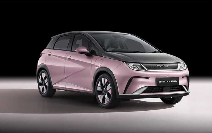 BYD Dolphin thuộc phân khúc hạng B. (Ảnh: BYD)