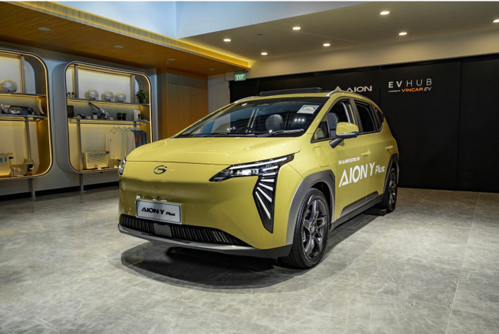 Aion Y Plus thuộc phân khúc SUV hạng C nhưng thiết kế có nét giống MPV cỡ nhỏ. (Ảnh: Aion Singapore)