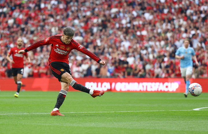 Garnacho mang đến hy vọng cho Man Utd. (Ảnh: Reuters)