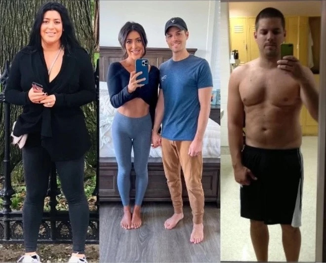 Cả Nelson và chồng đều giảm cân nhờ áp dụng phương pháp ăn nhiều rau củ và tinh bột. (Ảnh: Kiki Nelson)