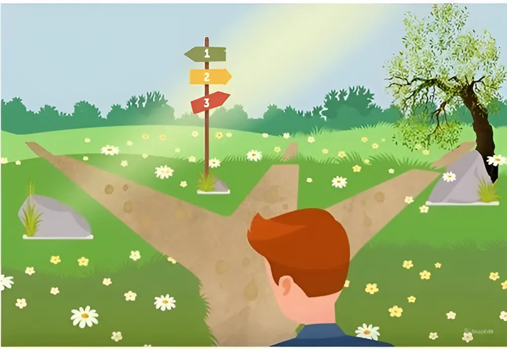 Hãy lựa chọn một trong ba con đường để cứu sống mình. (Ảnh minh họa)