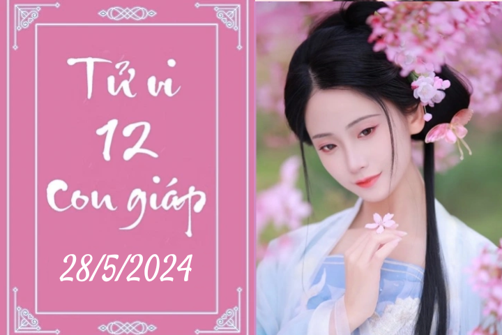 Tử vi 12 con giáp hôm nay ngày 28/5/2024: Mão phát triển, Ngọ an tâm (Ảnh minh hoạ).