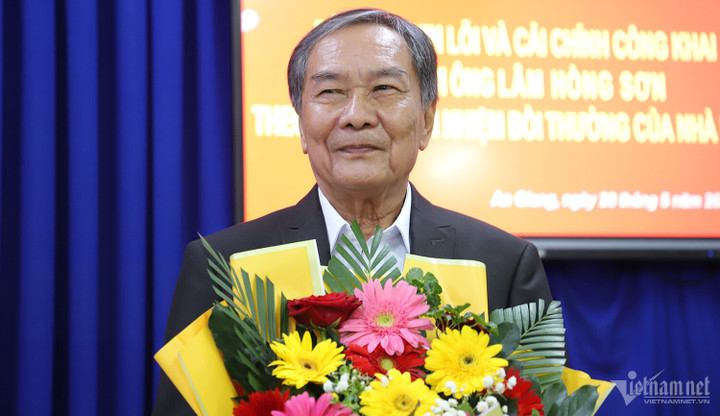 Sau hơn 30 năm oan sai, ông Sơn chấp nhận lời xin lỗi và nội dung cải chính.