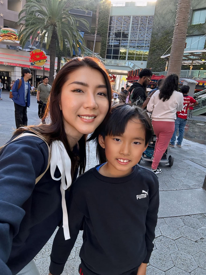 Ngọc Quyên nỗ lực kiếm tiền để nuôi con trai.