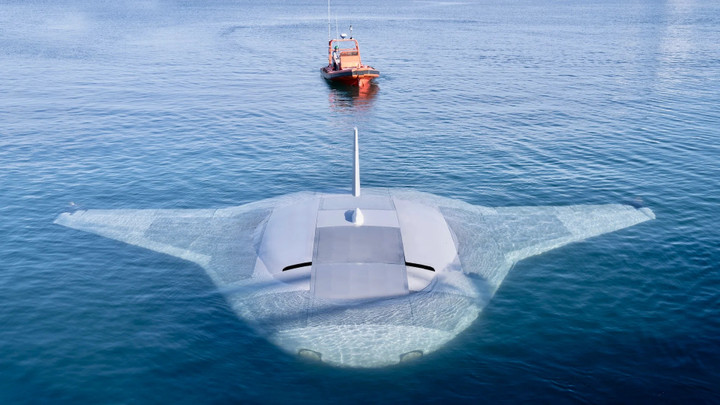UUV Manta Ray. (Ảnh: NY Post)