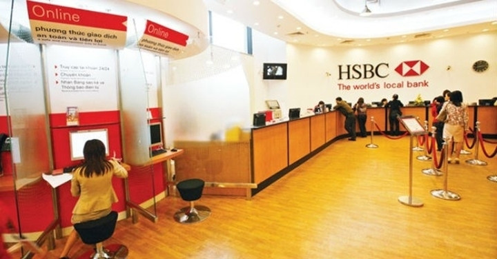 HSBC là một trong những ngân hàng nước ngoài lớn tại Việt Nam. (Ảnh: HSBC)