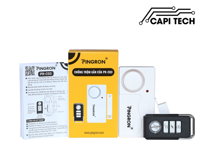 Chuông cửa không dây Pingron PR-DB01.