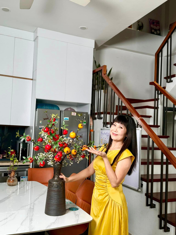 Nữ nghệ sĩ luôn giữ tâm thế tươi vui, không sân si.