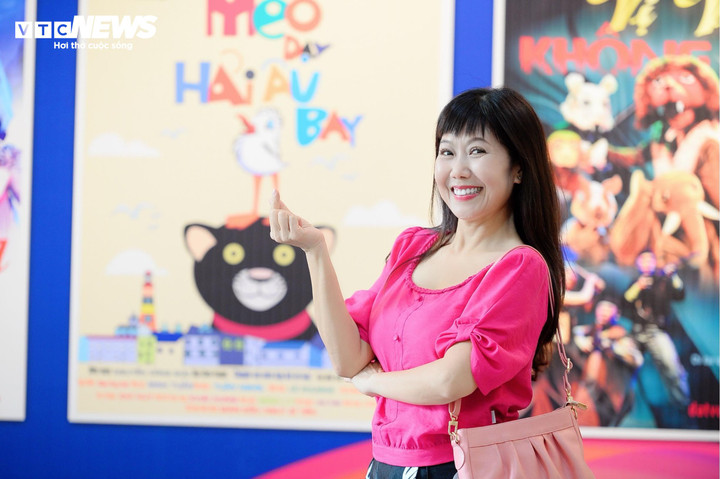 Nữ nghệ sĩ hài lòng với những gì mình đang có.