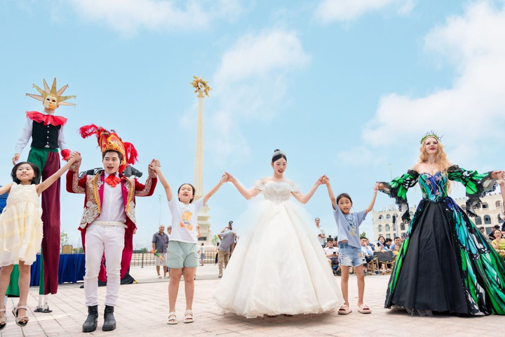 Không khí lễ hội sẽ ngập tràn “đảo thiên đường” Vũ Yên xuyên sốt ngày 1/6.