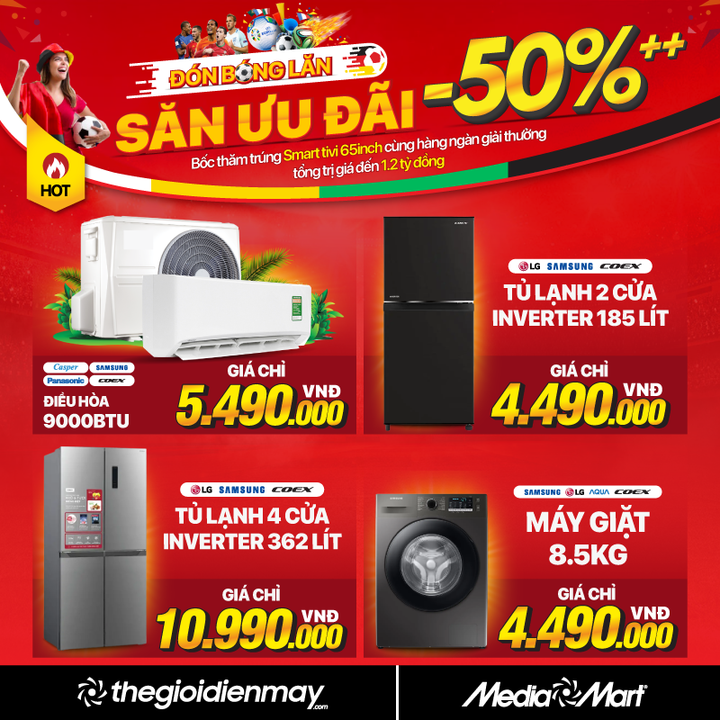 Siêu thị điện máy lớn 'mạnh tay' giảm giá kích cầu trước mùa Euro 2024 - 5