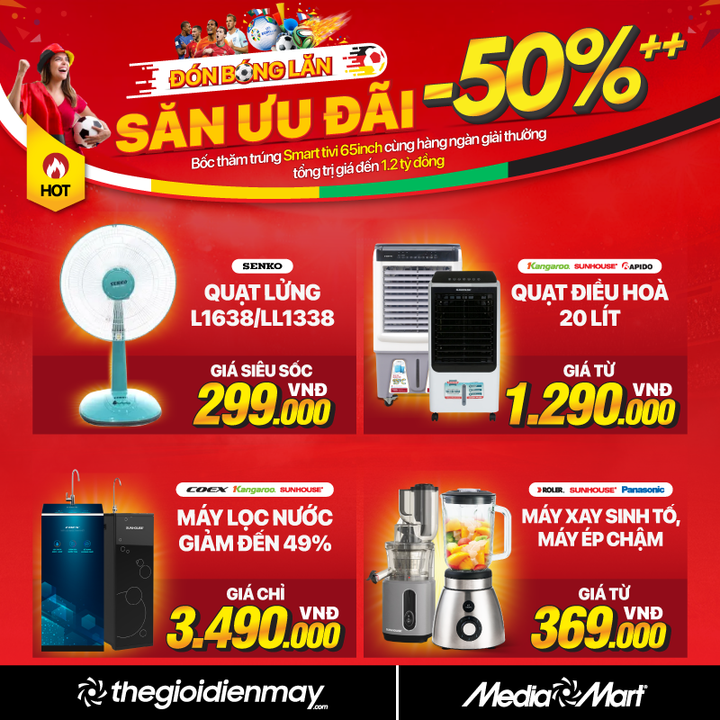 Siêu thị điện máy lớn 'mạnh tay' giảm giá kích cầu trước mùa Euro 2024 - 6