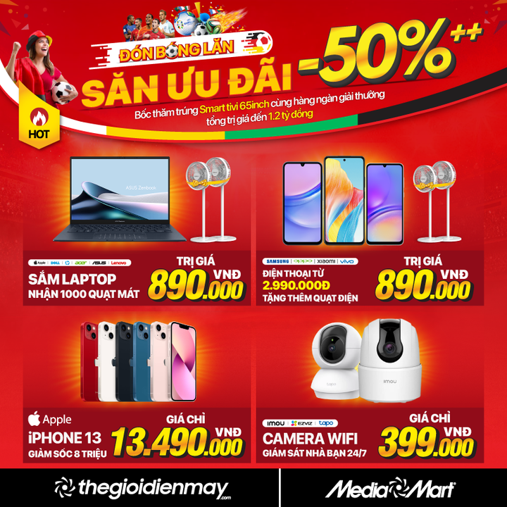 Siêu thị điện máy lớn 'mạnh tay' giảm giá kích cầu trước mùa Euro 2024 - 7