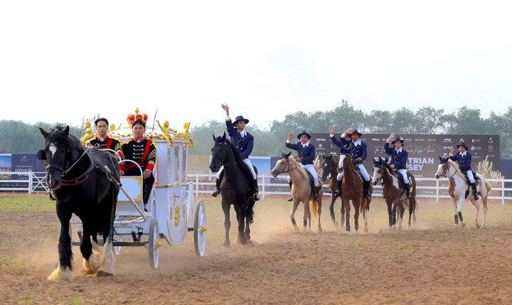 Học viện cưỡi ngựa Vinpearl Horse Academy Vũ Yên khai trương kỹ thuật.