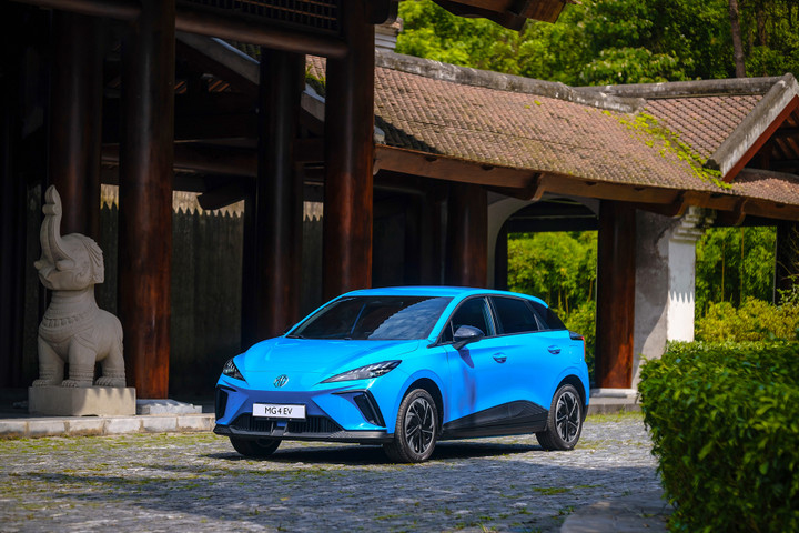 Xe điện MG4 EV đã có mặt tại Việt Nam với 2 phiên bản DEL và LUX.