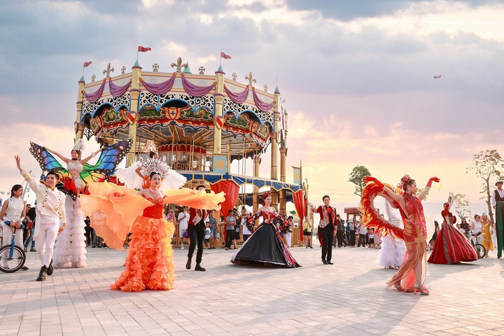 Idol XIUMIN cùng 100.000 khán giả bùng nổ trong đêm nhạc tại 'đảo thiên đường' Vũ Yên - 13