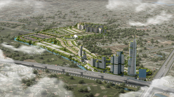 Phối cảnh dự án.