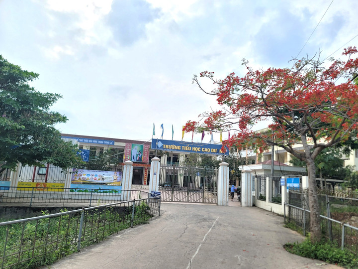 Trường tiểu học Cao Dương đạt chuẩn quốc gia mức độ II năm 2023.