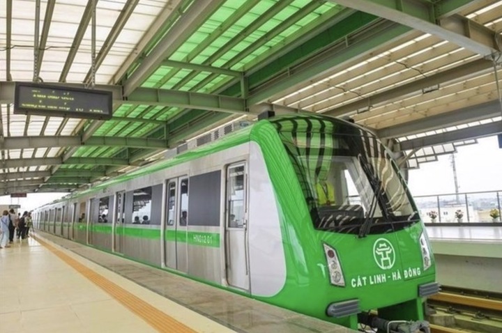 Hệ thống đường sắt đô thị vừa đưa vào vận hành tại Hà Nội vào danh sách kiểm kê.