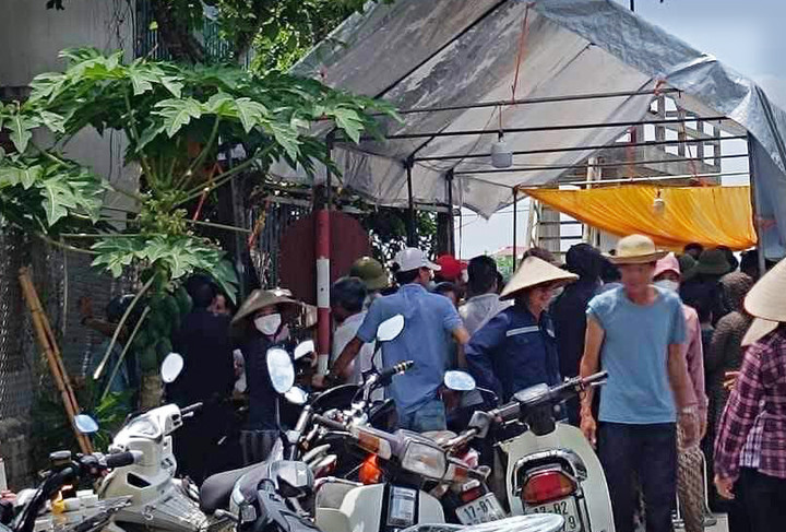 Khu vực xảy ra vụ việc. (Ảnh: CTV)