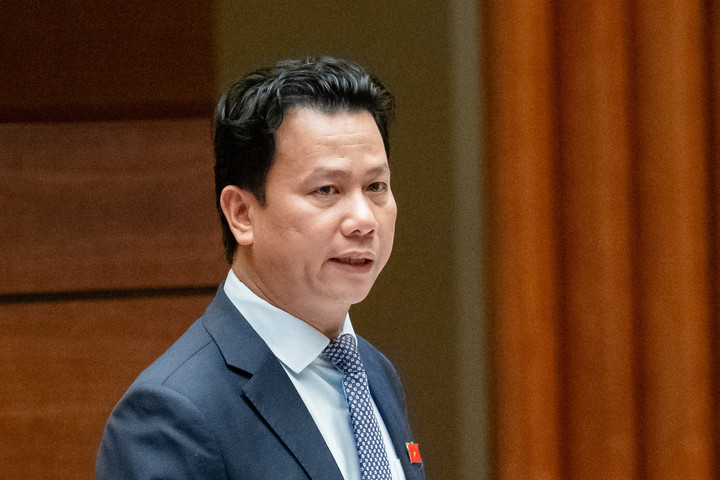 Bộ trưởng Tài nguyên và Môi trường Đặng Quốc Khánh. (Ảnh: quochoi.vn)