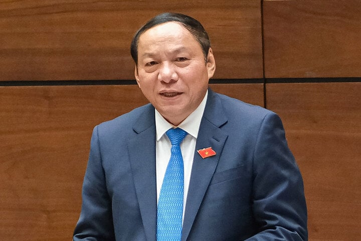 Bộ trưởng Văn hóa, Thể thao và Du lịch Nguyễn Văn Hùng. (Ảnh: quochoi.vn)