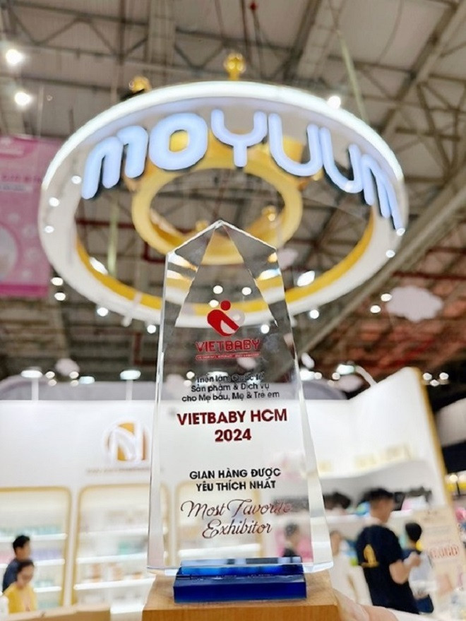 Nam Anh International tự hào nhận giải thưởng “Gian hàng được yêu thích nhất” tại Vietbaby Awards 2024.