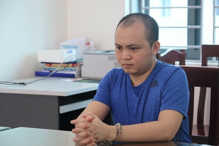 Nguyễn Văn Kiên, kẻ cầm đầu ổ nhóm lừa đảo bán bùa ngải trên mạng.