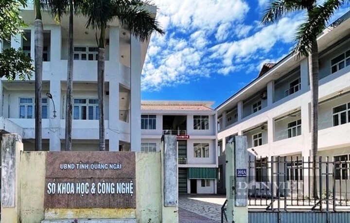 Trụ sở Sở KH&CN Quảng Ngãi - nơi ông Thành đang công tác. (Ảnh: A.H)